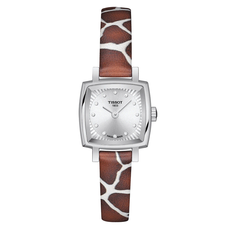 Часы Tissot Lovely Square T058.109.17.036.00 — кварцевые, Швейцария, женские