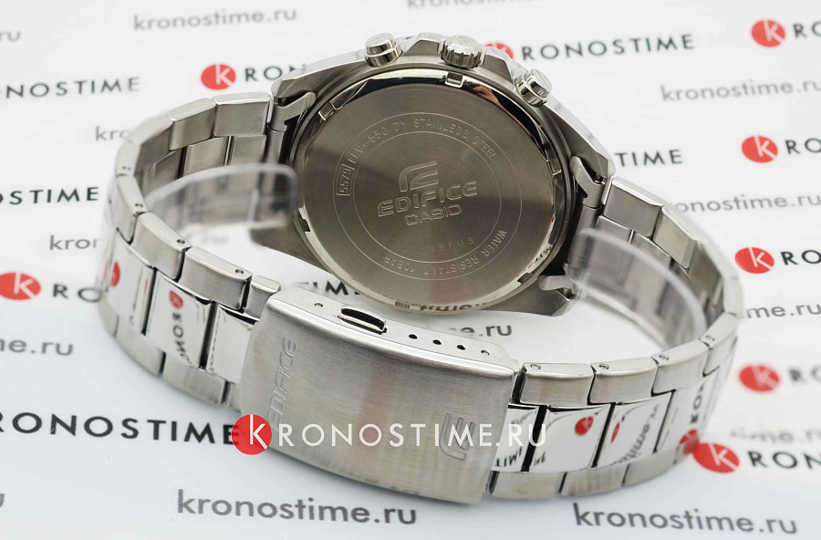 Часы Casio Edifice EFV-550D-2AVUDF (EFV-550D-2A) — мужские, нержавеющая сталь
