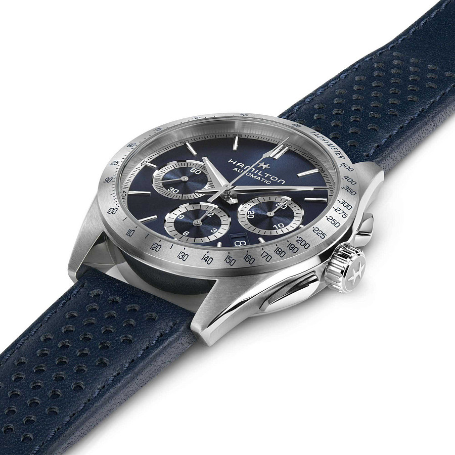 Часы Hamilton Jazzmaster Performer Auto Chrono H36616640 — сталь металл, Швейцария