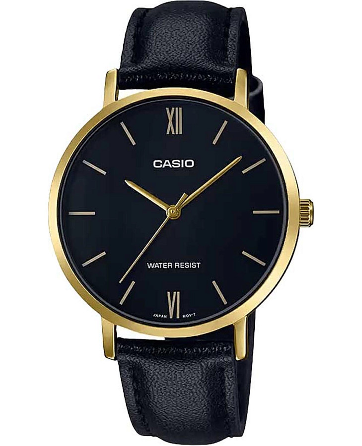 Часы Casio Collection LTP-VT01GL-1B — женские, черный