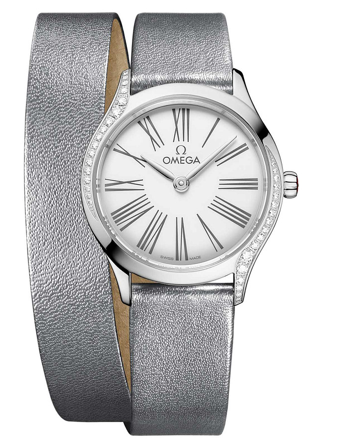 Часы Omega De Ville Mini Tresor 428.17.26.60.04.006 — женские, белый