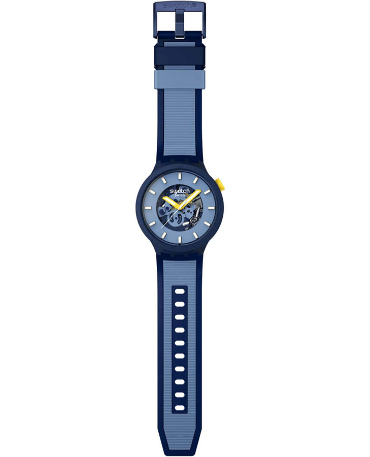 Часы Swatch Big Bold Biosourced Lacquered SB05N117 — кварцевые, Швейцария, мужские