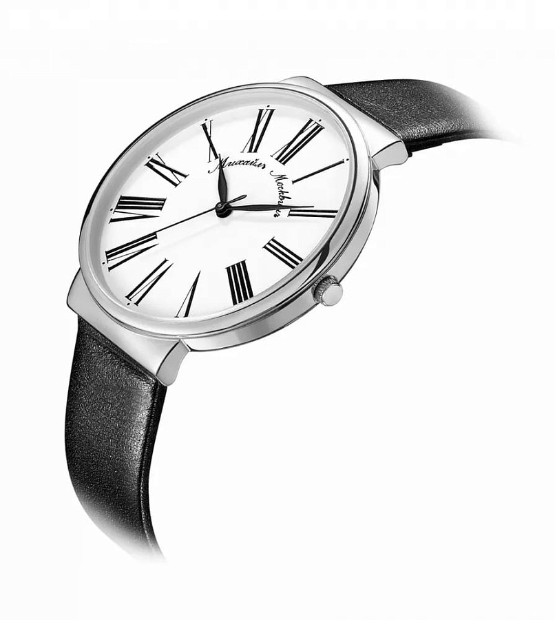 Часы Михаил Москвин Classic 1272B1L1 — кварцевые, металл сталь