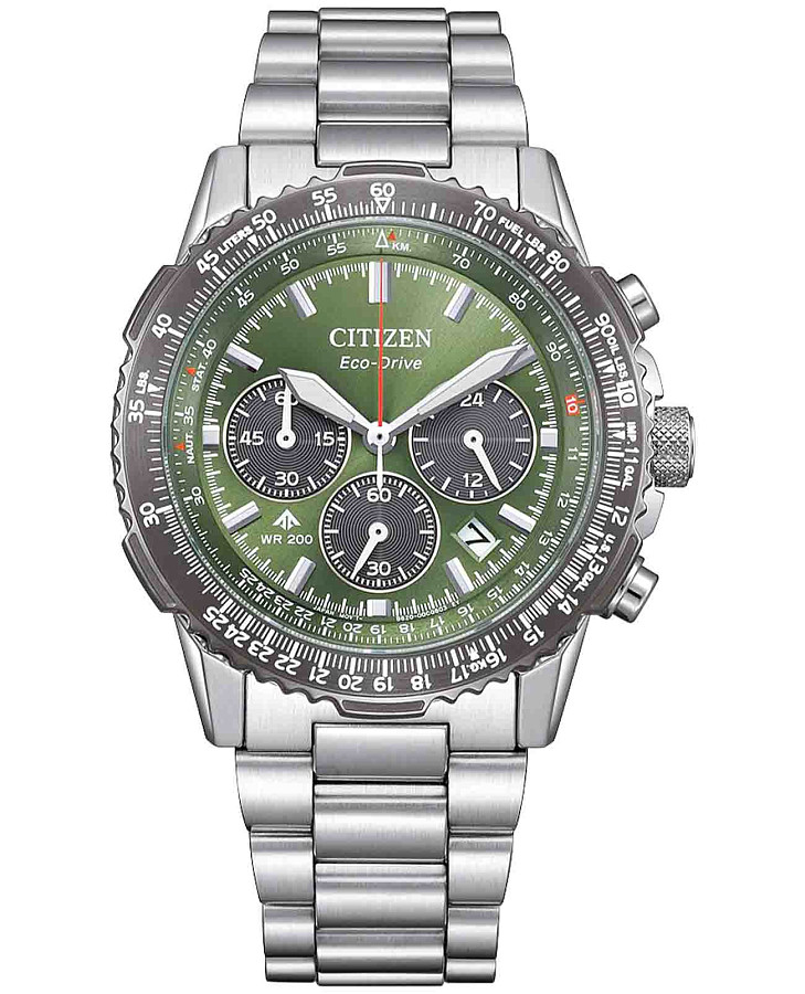 Часы Citizen Promaster CA4664-60W — мужские, зеленый