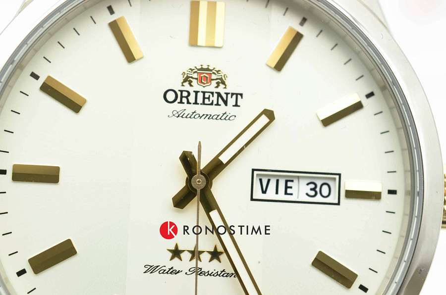 Часы Orient 3 Stars RA-AB0012S (RN-AB0012S) — механические, металл сталь