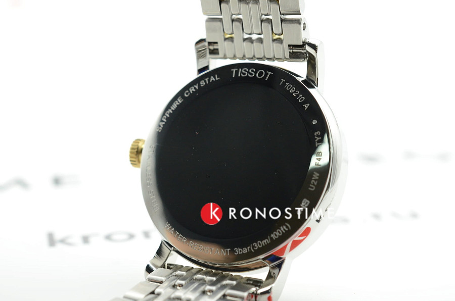 Часы Tissot Everytime Small T109.210.22.031.00 — белый, сталь металл