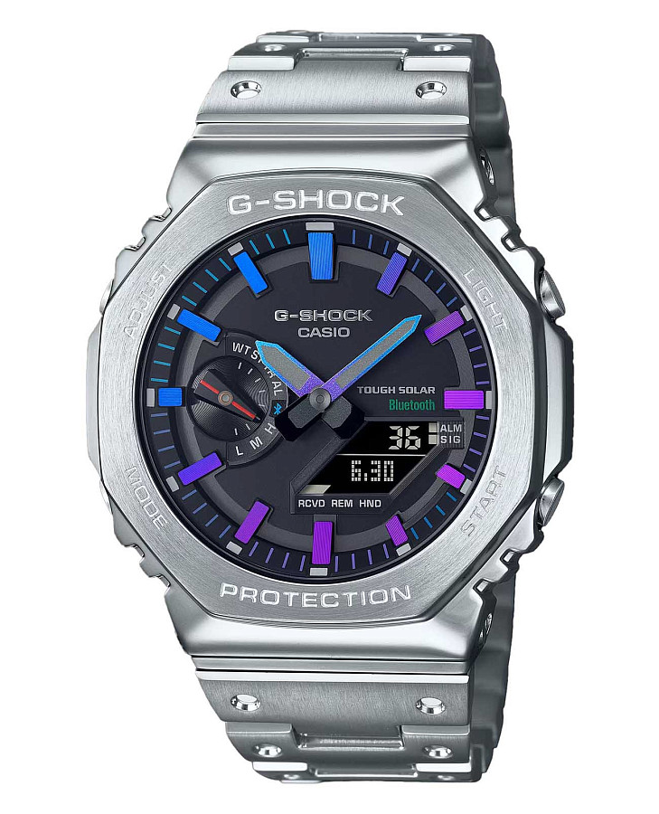 Часы Casio G-Shock GM-B2100PC-1A — металл сталь