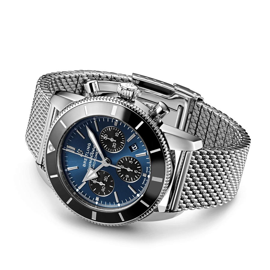 Часы Breitling Superocean Heritage B01 Chronograph 44 AB0162121C1A1 — металл сталь, Швейцария