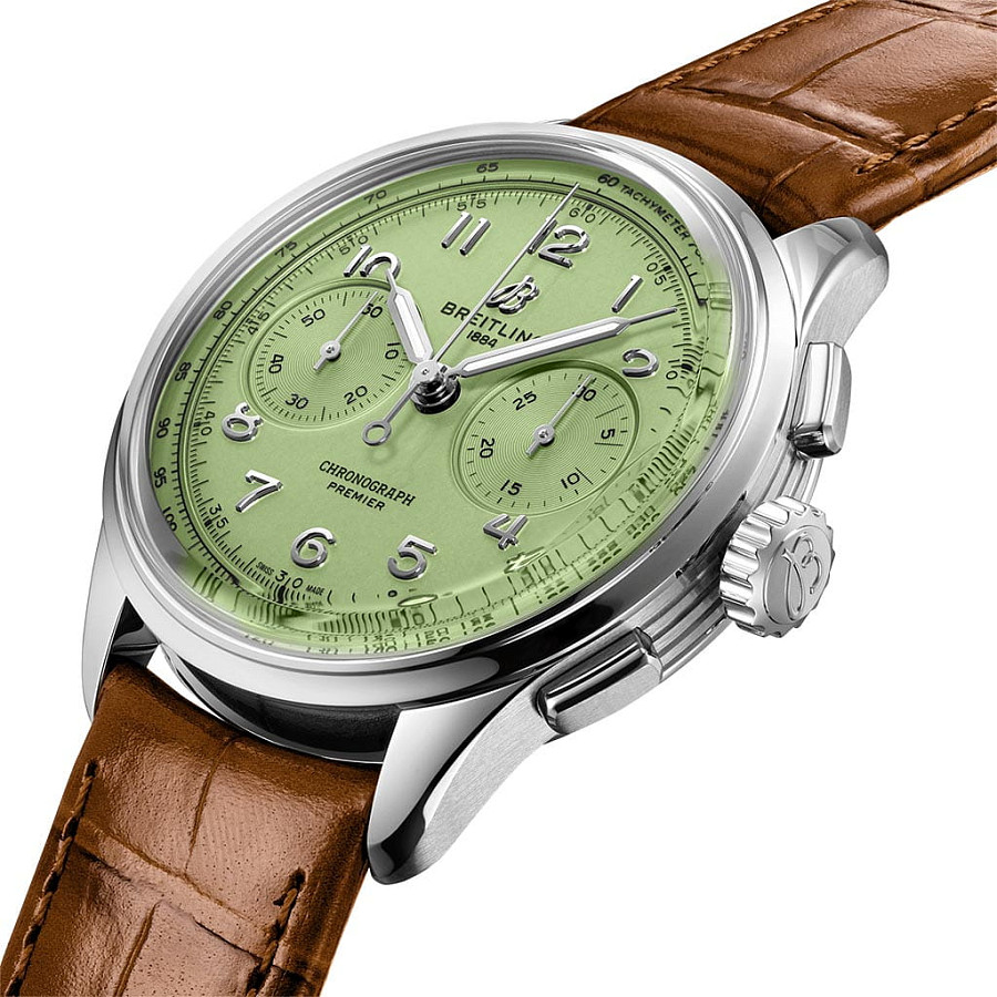 Часы Breitling Premier B09 Chronograph 40 AB0930D31L1P1 — механические, металл сталь