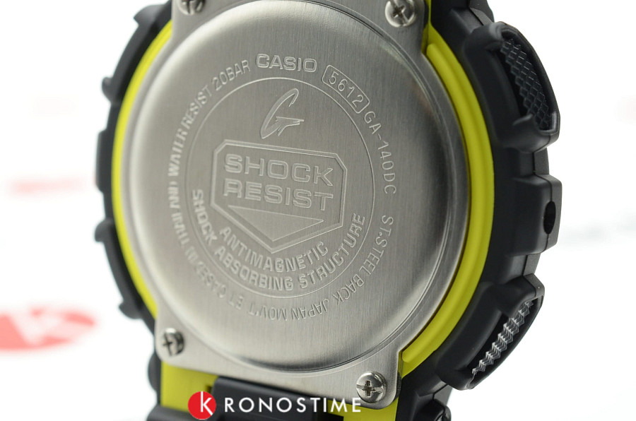 Часы Casio G-Shock GA-140DC-1A — Япония, электронные