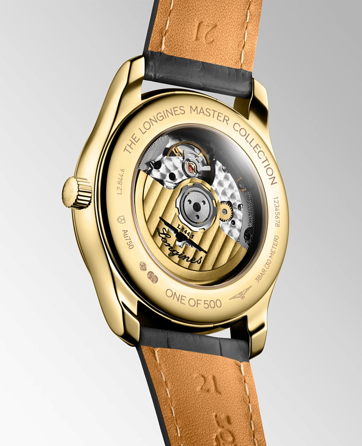 Часы Longines Master Collection GMT L2.844.6.71.2 — металл золото, Швейцария