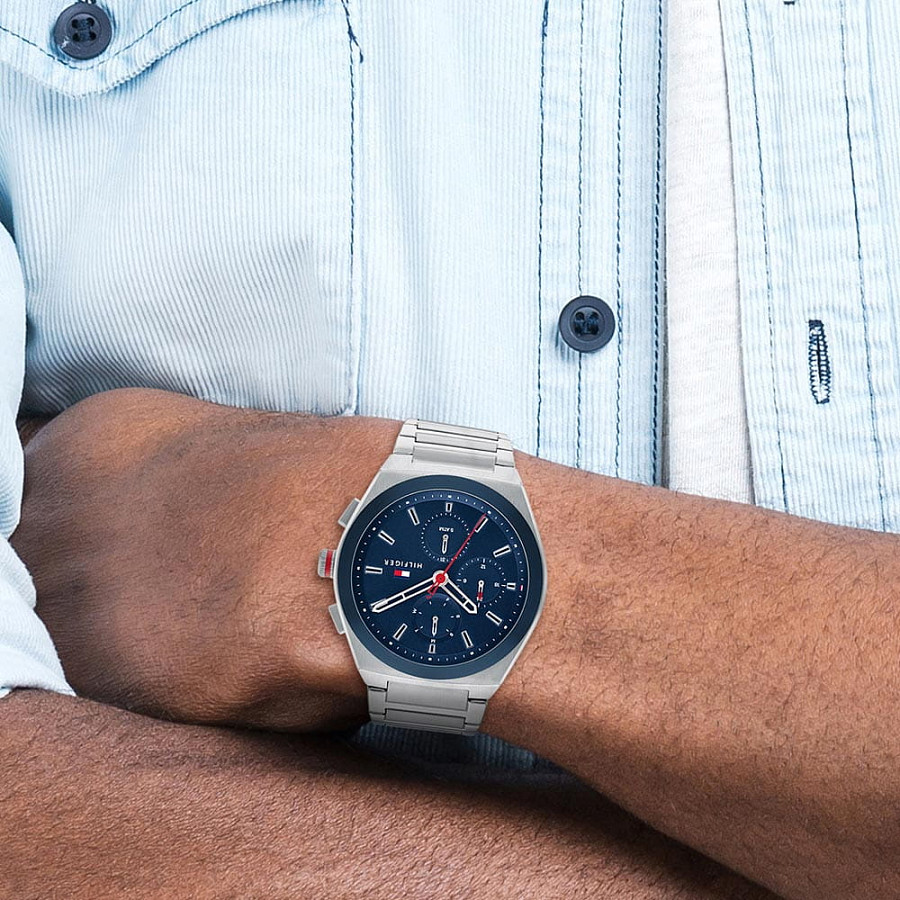 Часы Tommy Hilfiger Multifunction 1791896 — кварцевые, сталь металл