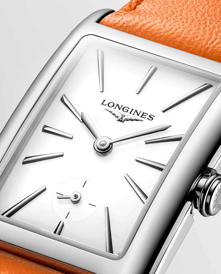 Часы Longines DolceVita L5.512.4.11.8 — кожаный, женские