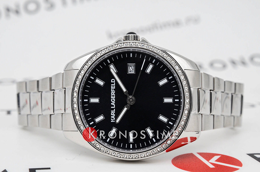 Часы Karl Lagerfeld Round Essentials R0553101511 — кварцевые, сталь металл