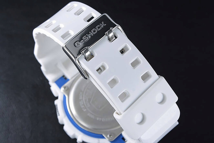 Часы Casio G-Shock GA-100B-7ADR (GA-100B-7A) — мужские, белый