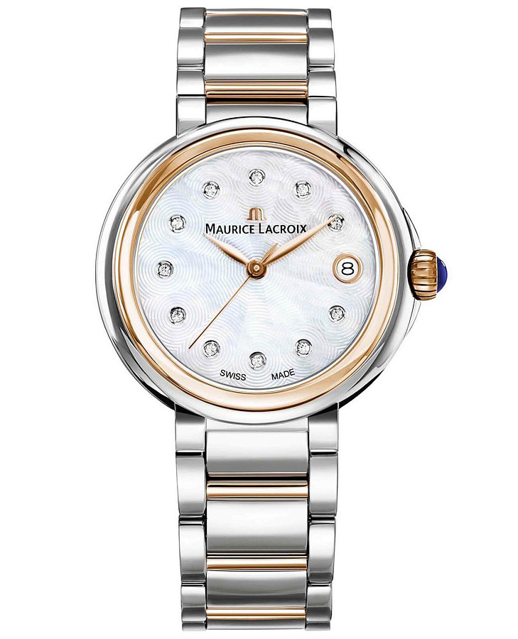 Часы Maurice Lacroix FIABA Date FA1007-PVP13-170-1 — женские, белый