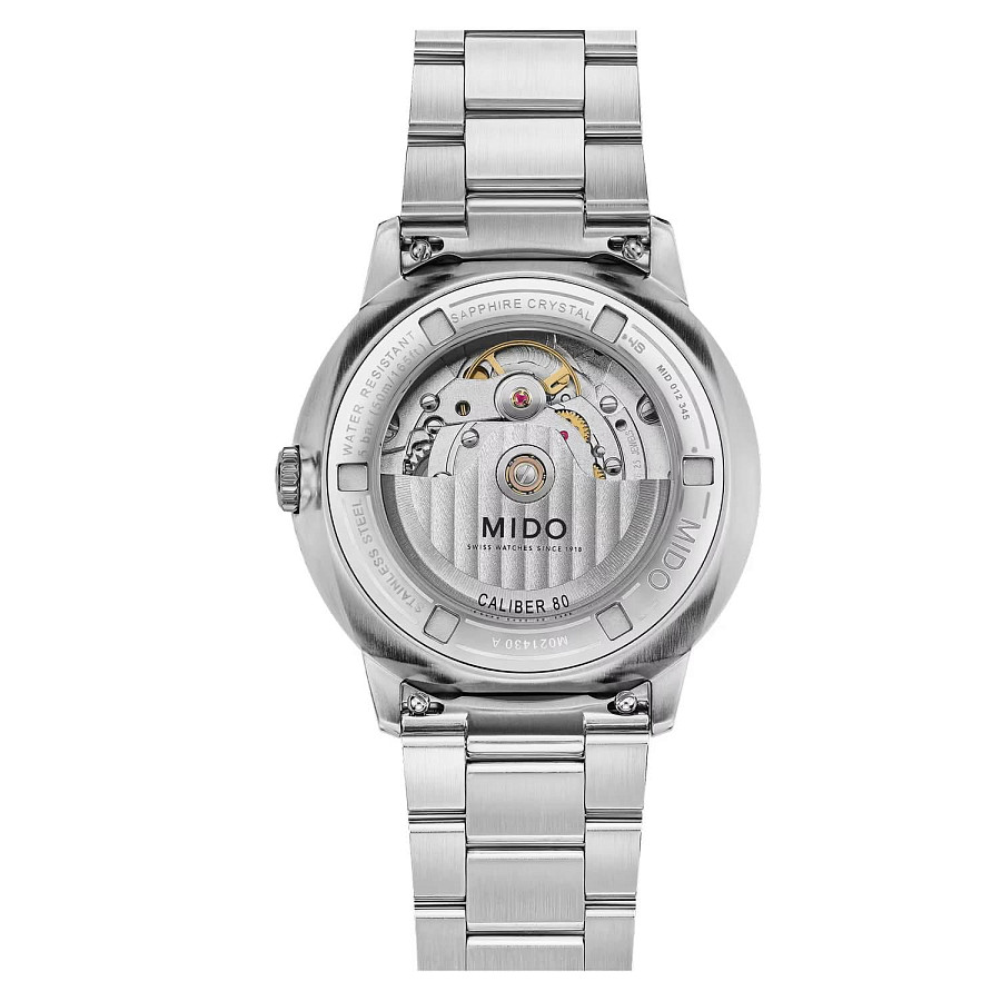 Часы Mido Commander Datoday M021.430.11.031.00 — механические, металл сталь