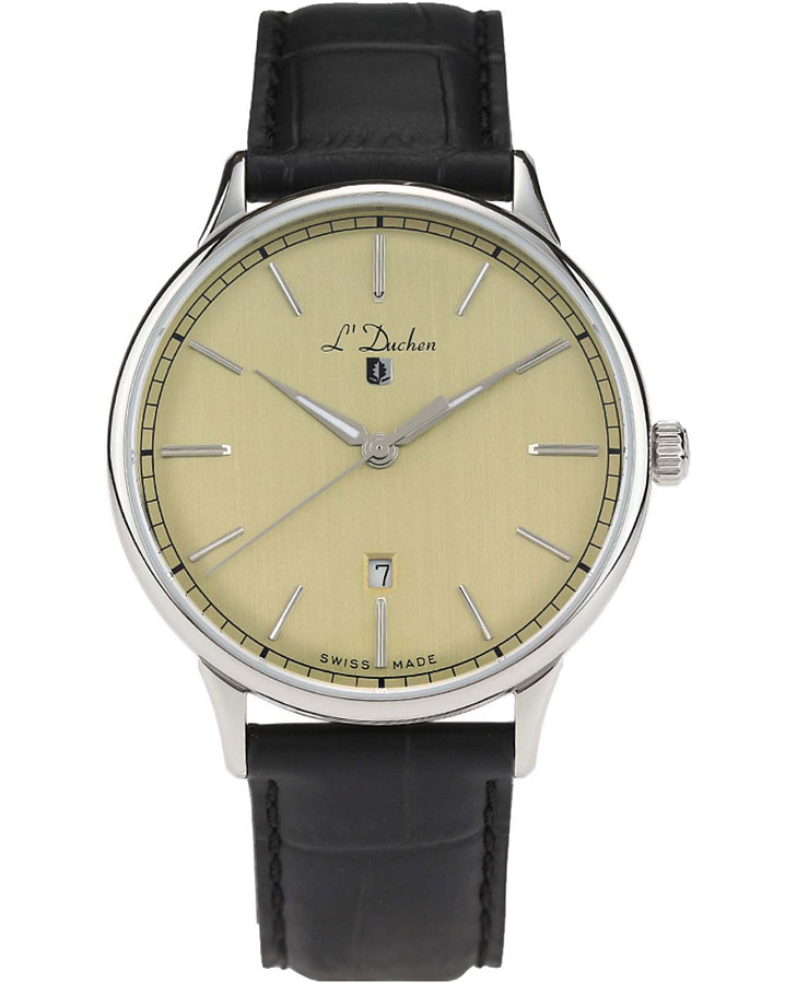 Часы L'Duchen Vintage D 821.11.34 — мужские, желтый