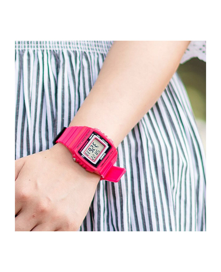 Часы Casio Collection W-215H-4AVDF (W-215H-4A) — кварцевые, пластик