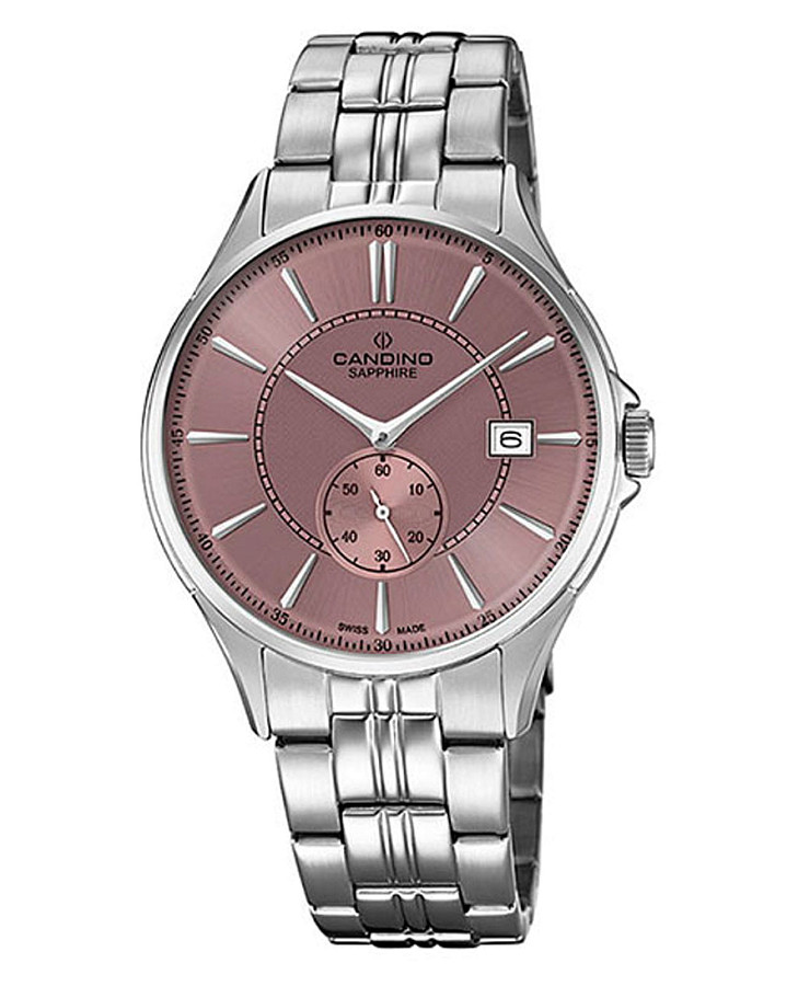 Часы Candino Classic C4633/3 — мужские, розовый