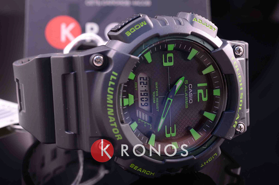 Часы Casio Collection AQ-S810W-8A3VEF — пластик, Япония
