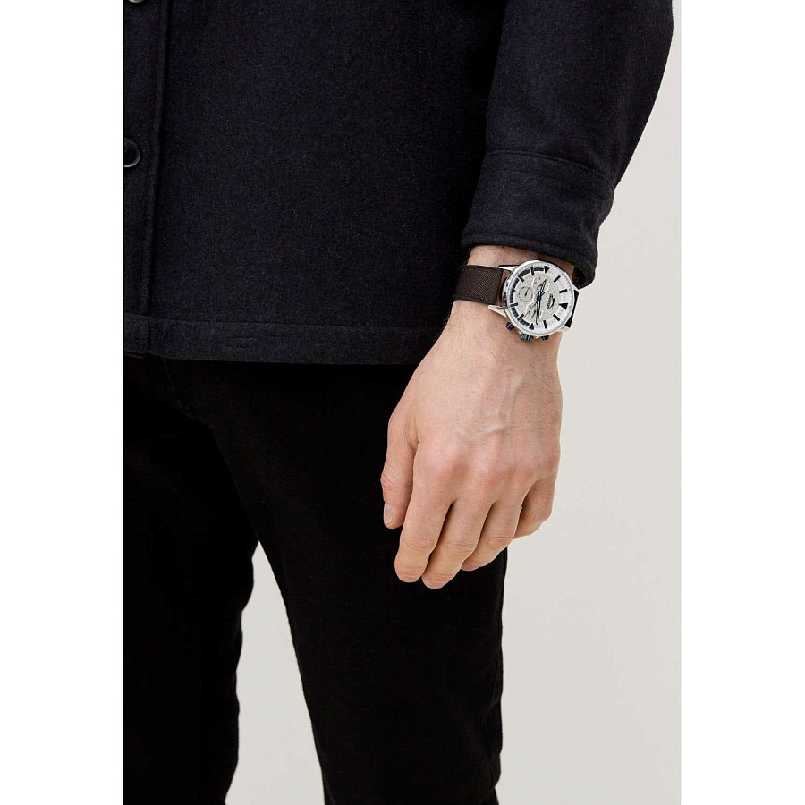 Часы Slazenger SL.09.2217.2.02 — силикон + текстиль, мужские