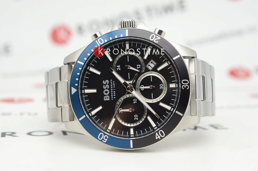 Часы Hugo Boss Troper HB1514101 — кварцевые, металл сталь
