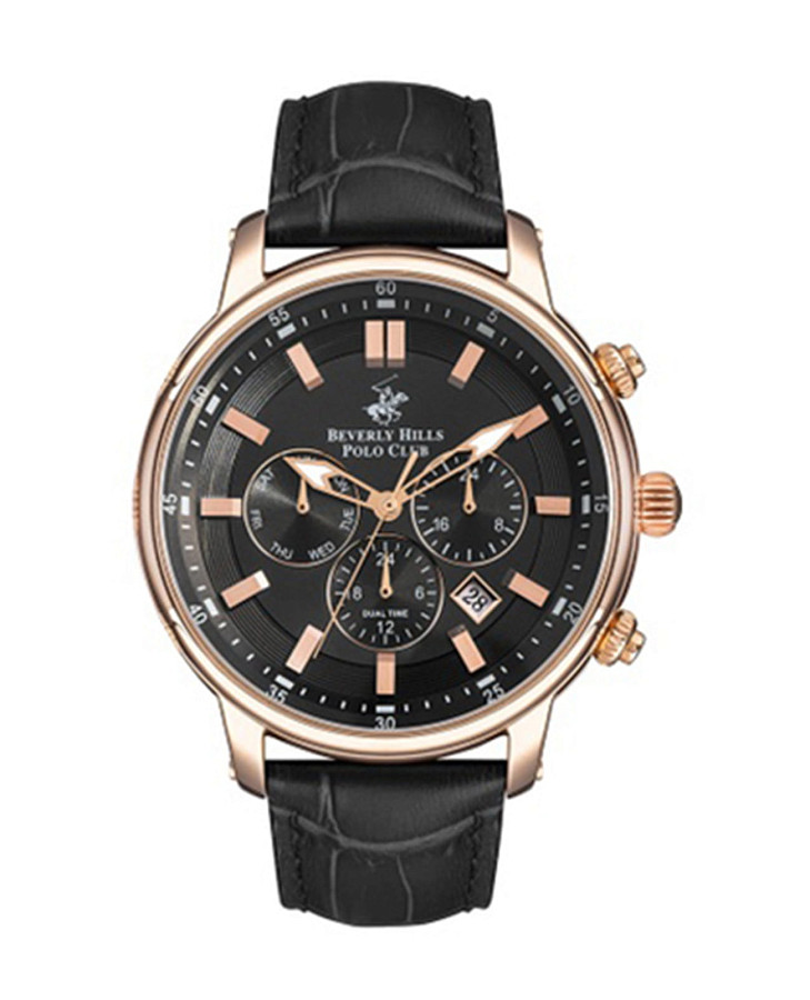 Часы Beverly Hills Polo Club BP3255X.451 — мужские, черный