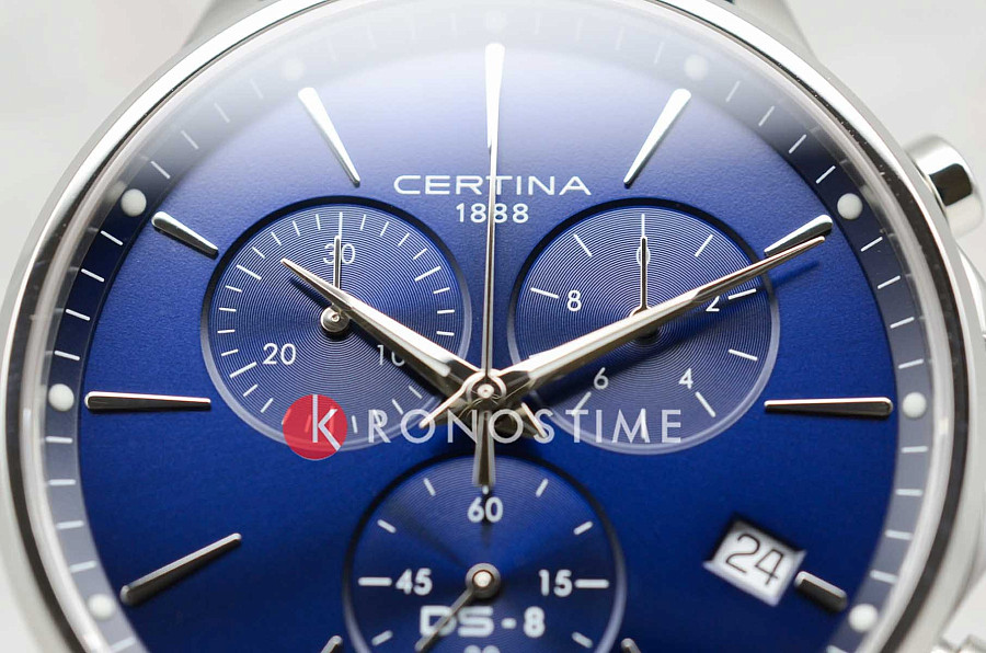 Часы Certina DS-8 Chrono C045.417.16.041.00 — кожаный, мужские