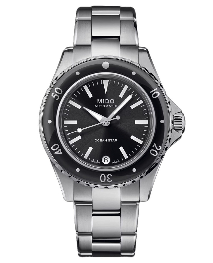 Часы Mido Ocean Star 36.5 M026.207.11.051.00 — женские, черный