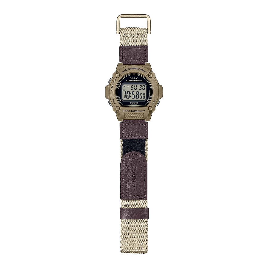Часы Casio Collection W-219HB-5AVDF — кварцевые, пластик