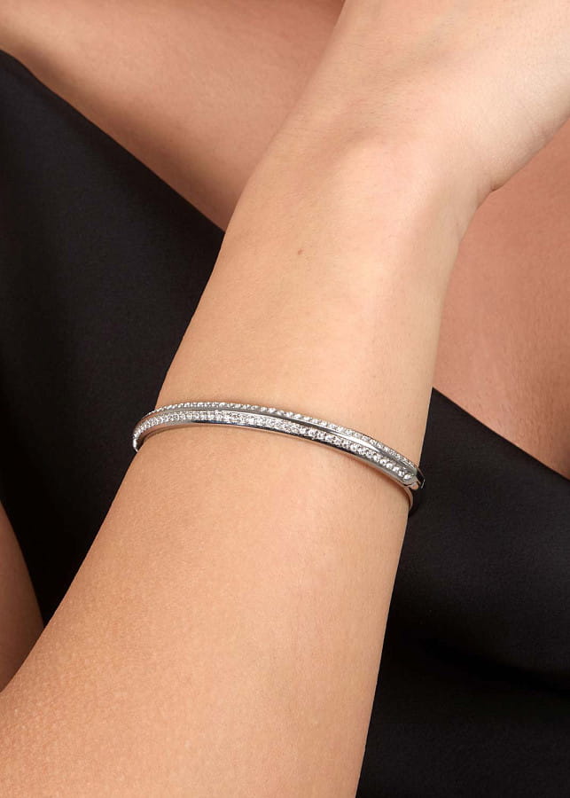 Часы Браслет Karl Lagerfeld Bond Pave KLBJY06 с кристаллами