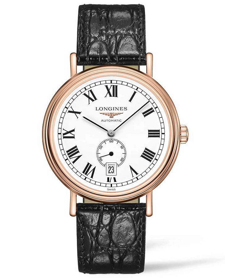 Часы Longines Presence L4.905.1.11.2 — мужские, белый