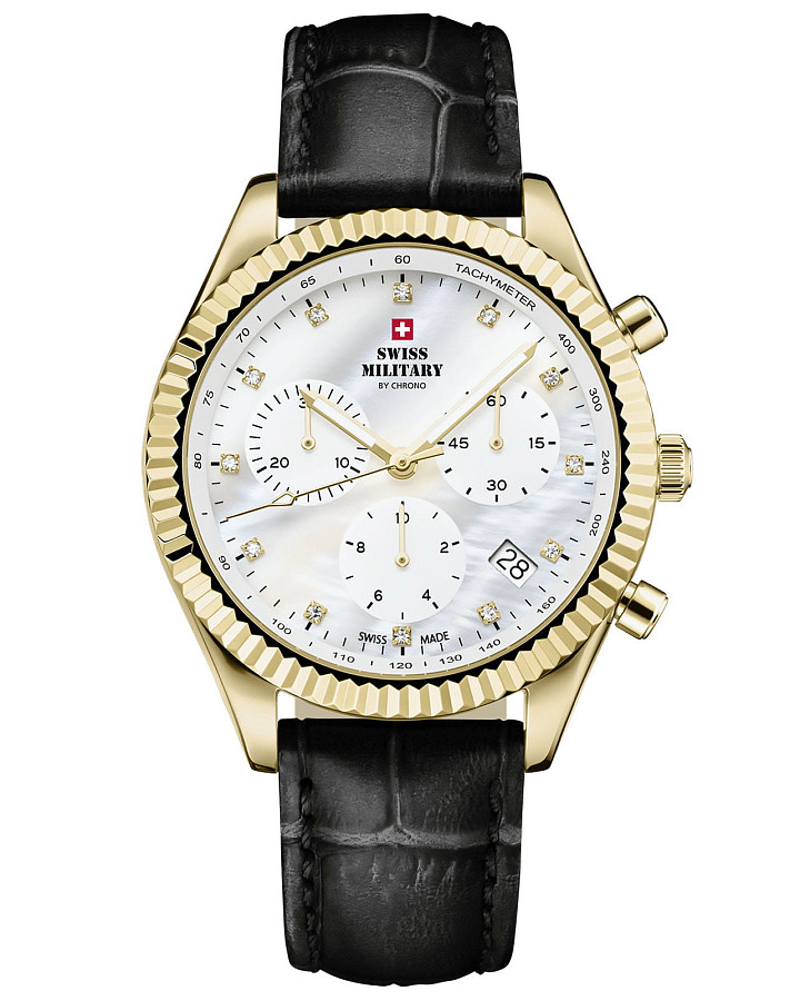Часы Swiss Military by Chrono SM30207.07 — женские, перламутровый