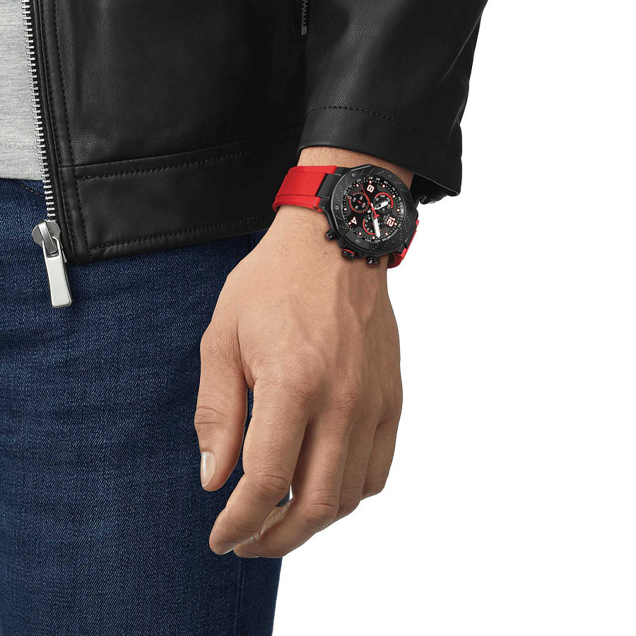 Часы Tissot T-Race MotoGP Chronograph 2023 Limited Editon T141.417.37.057.01 — металл сталь, Швейцария