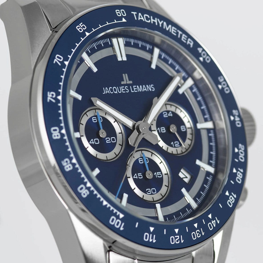 Часы Jacques Lemans Liverpool Diver 1-2207C — сталь металл, Австрия