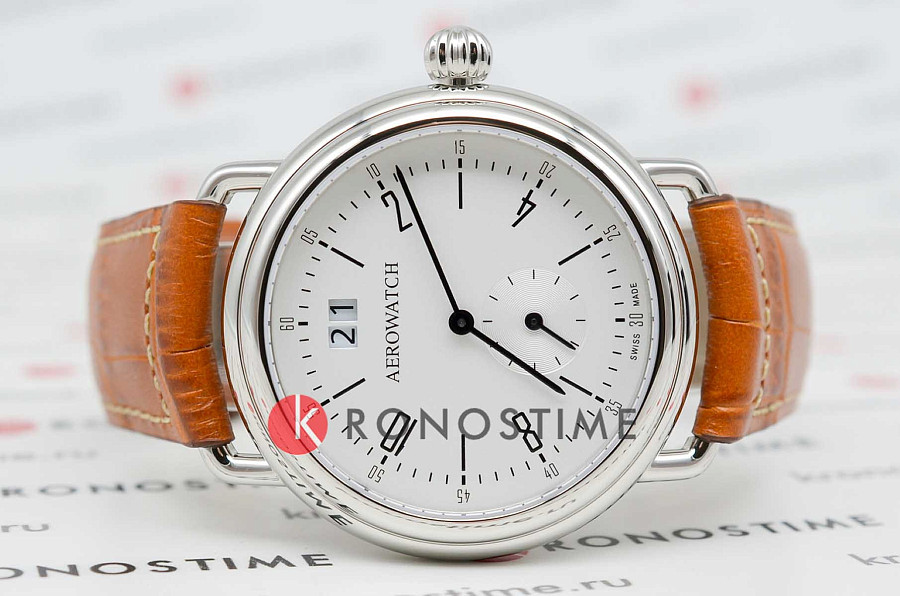 Часы Aerowatch 1942 41900 AA04 — кварцевые, металл сталь
