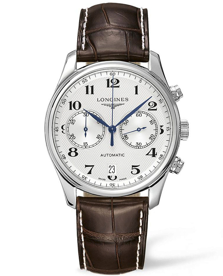 Часы Longines Master Collection L2.629.4.78.3 — мужские, серебристый