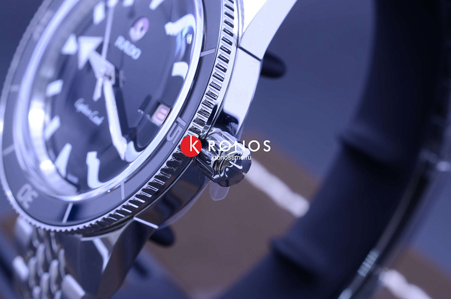 Часы Rado Captain Cook Automatic R32505153 — мужские, серебристый