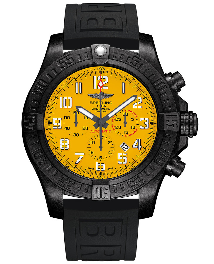 Часы Breitling Avenger Hurricane 12H XB0170E41I1S1 — мужские, желтый