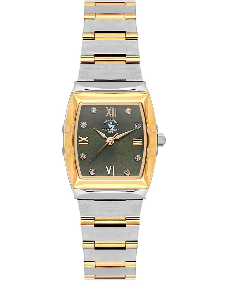 Часы Santa Barbara Polo & Racquet Club Unique SB.1.10624-5 — женские, зеленый