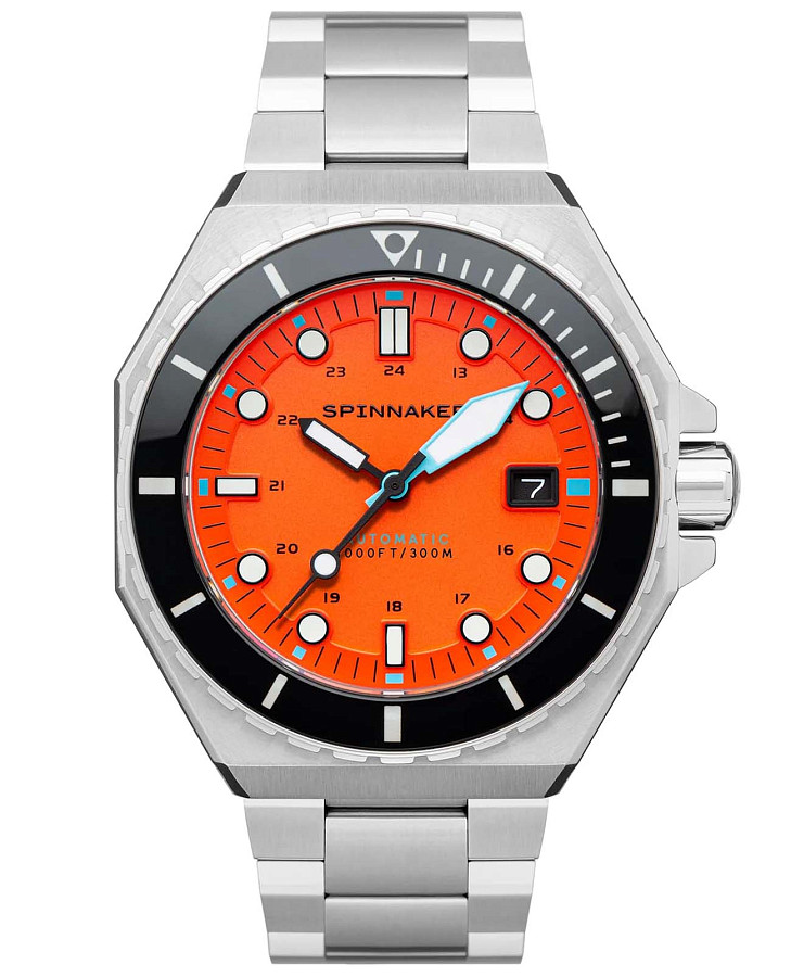 Часы Spinnaker Dumas SP-5081-BB — мужские, оранжевый