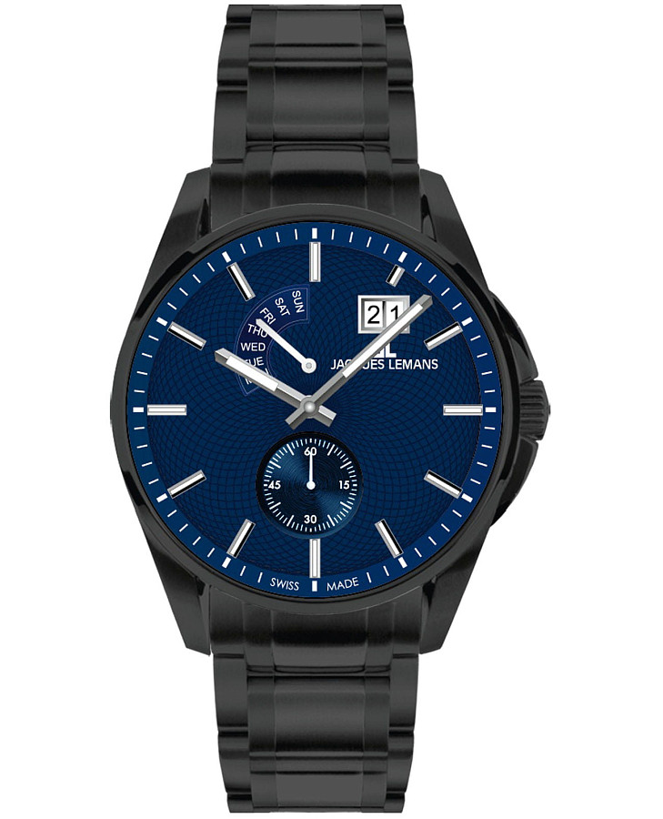 Часы Jacques Lemans Derby 1-2199T — мужские, синий