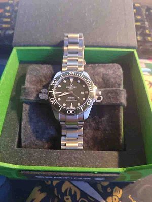 Фото покупателя: Швейцарские механические наручные часы Certina DS Action Diver C032.607.11.091.00