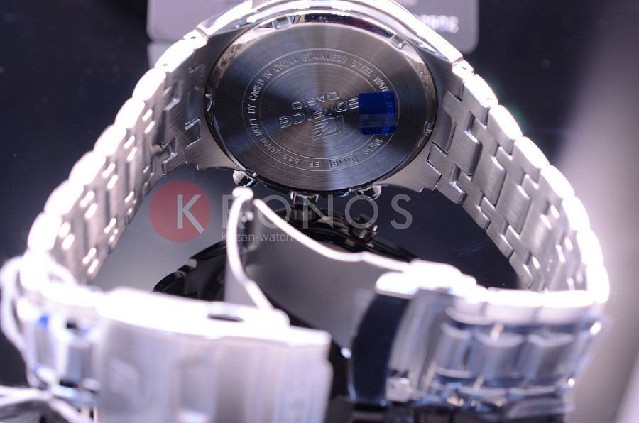 Часы Casio Edifice EF-539D-7A — сталь с ip покрытием, мужские