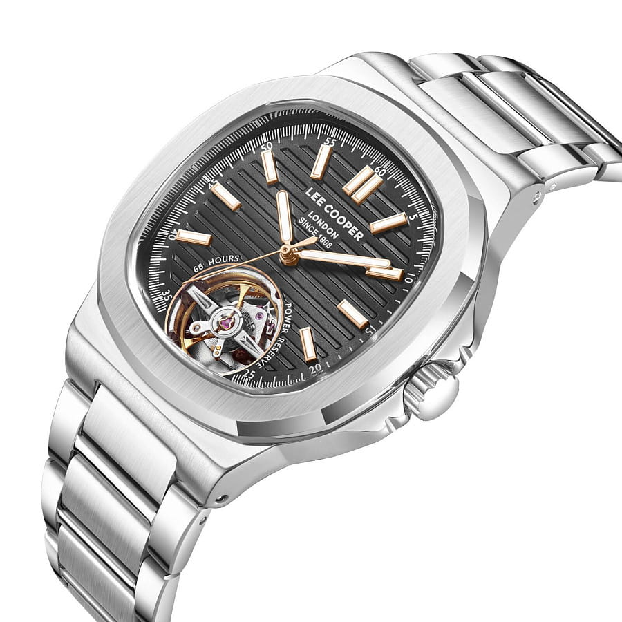 Часы Lee Cooper LC08227.350 — кварцевые, суперметалл металл
