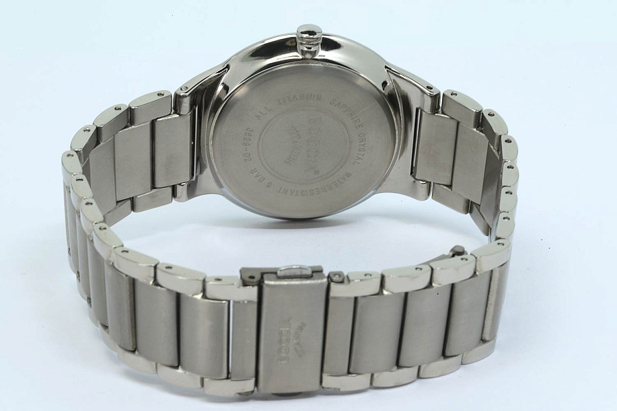 Часы Boccia Titanium 3629-02 — мужские, серебристый