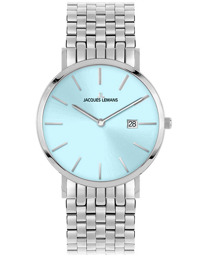 Часы Jacques Lemans Classic 1-2172i — женские, голубой