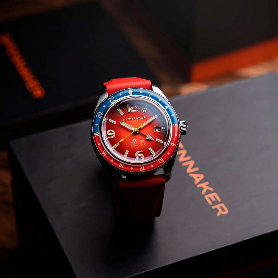 Часы Spinnaker Fleuss Gmt Automatic SP-5120-99 — механические, сталь металл