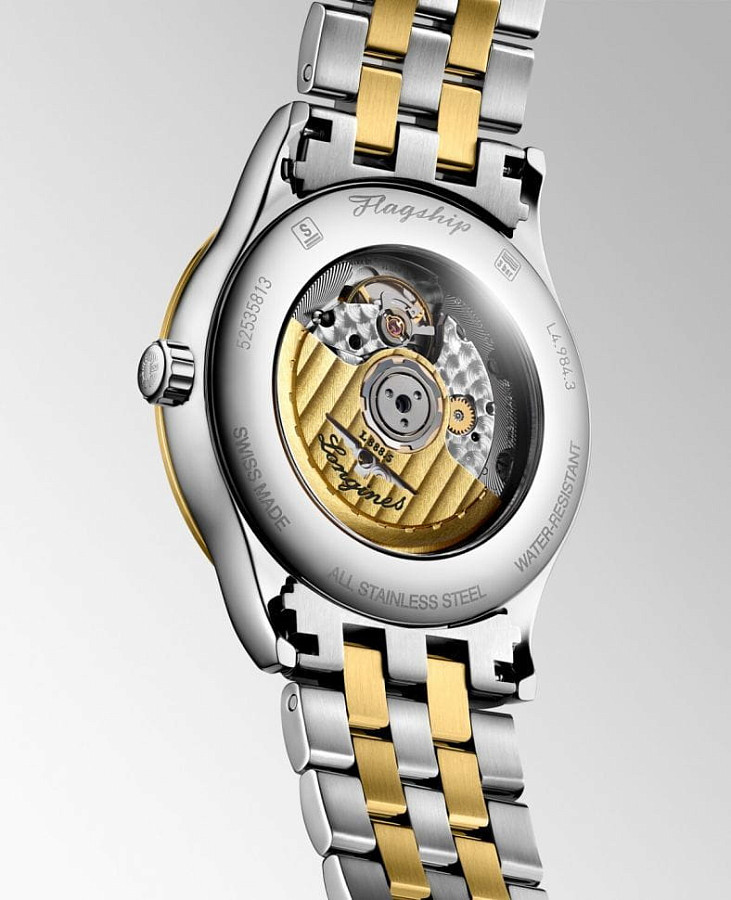 Часы Longines Flagship L4.984.3.30.7 — механические, металл сталь